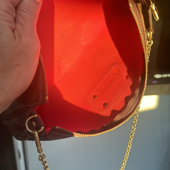 Louis Vuitton damiere ebene eva clutch/crossbody - Picture 5 of 12